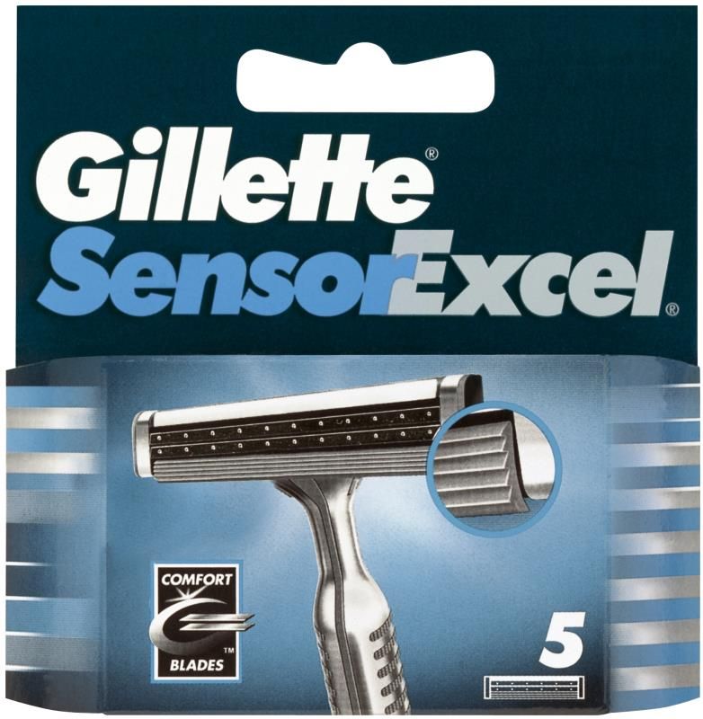 Gillette Sensor Excel Ostrza do maszynki golenia 5szt Opinie i ceny na Ceneo.pl