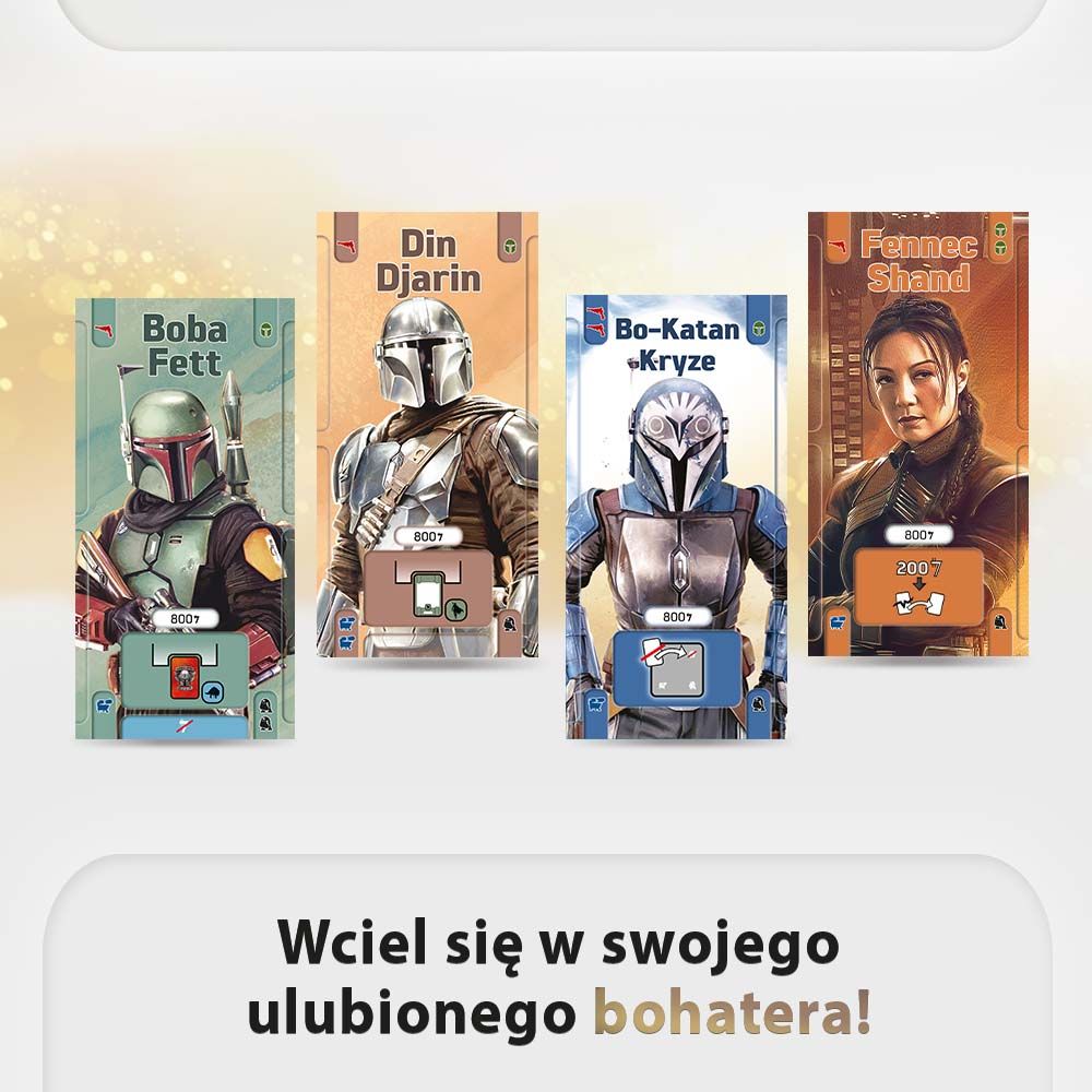 STAR WARS MANDALORIAN GRA KARTY UNO gra rodzinna - Stan: nowy 40