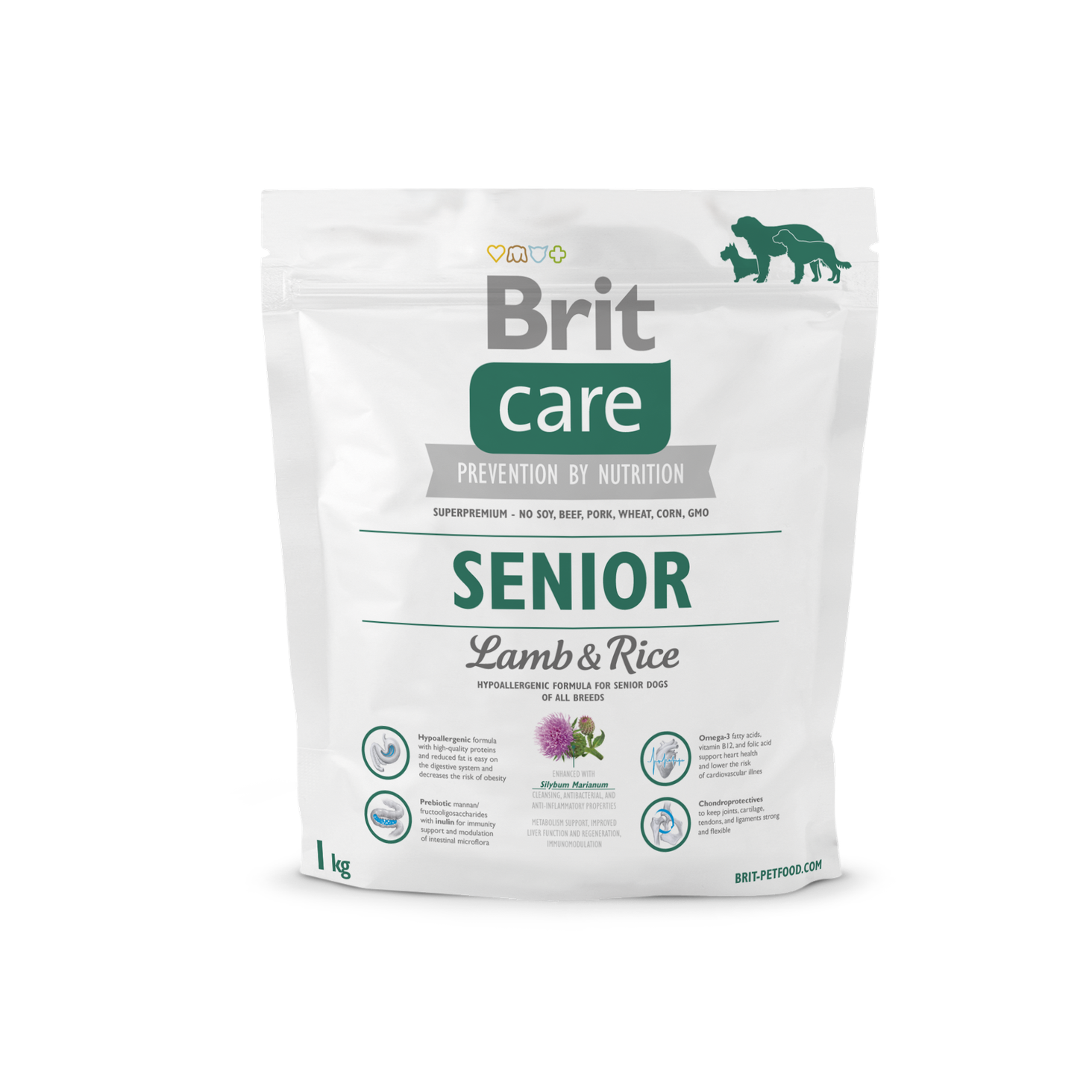 Brit care senior all breed lamb hot sale & rice