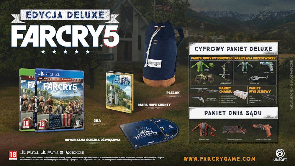 Far cry 5 deluxe edition что входит