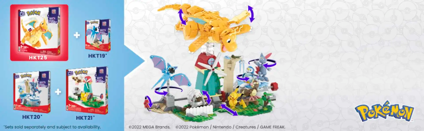 Dragonite - Pokémon Mega Construx HKT25