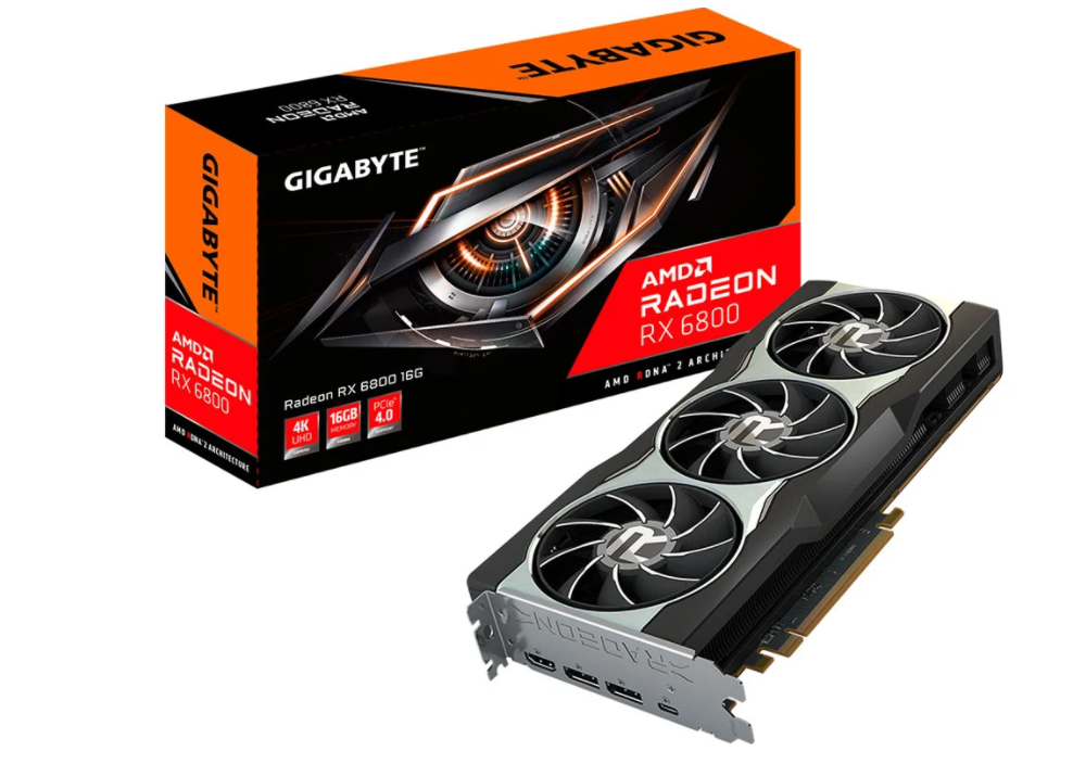 Gigabyte Radeon RX 6800 16GB GDDR6 (GV-R68-16GC-B) - Karta