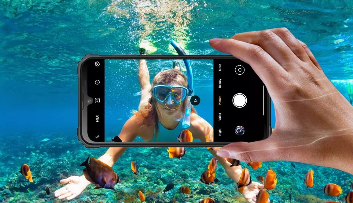 blackview bv5300 pod wodą
