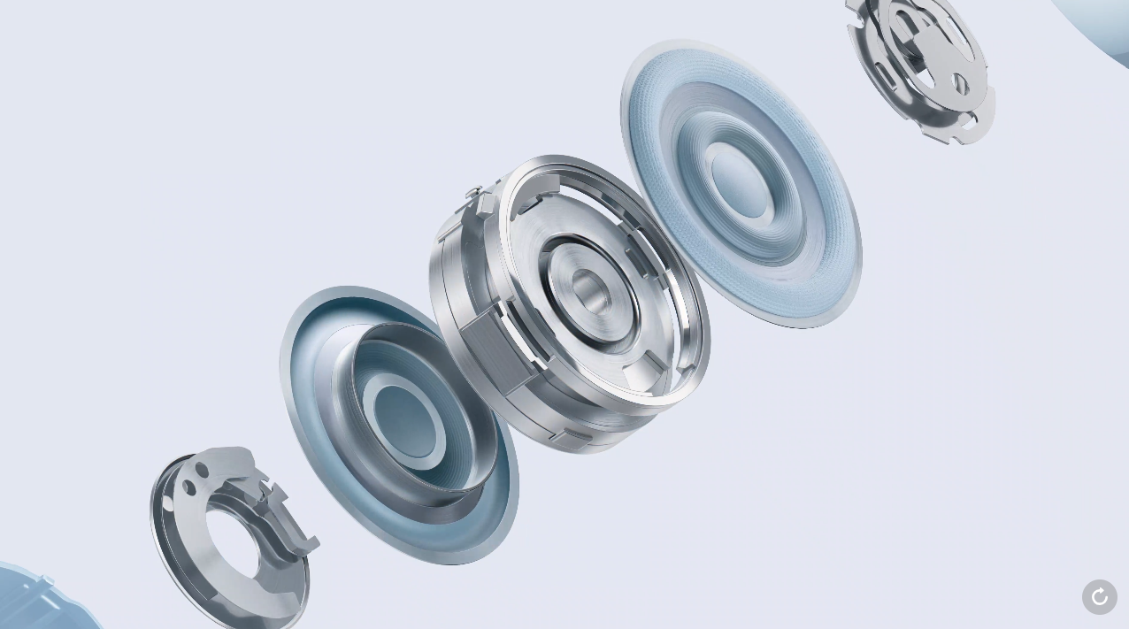 Подвійна мембрана Huawei FreeClip 2