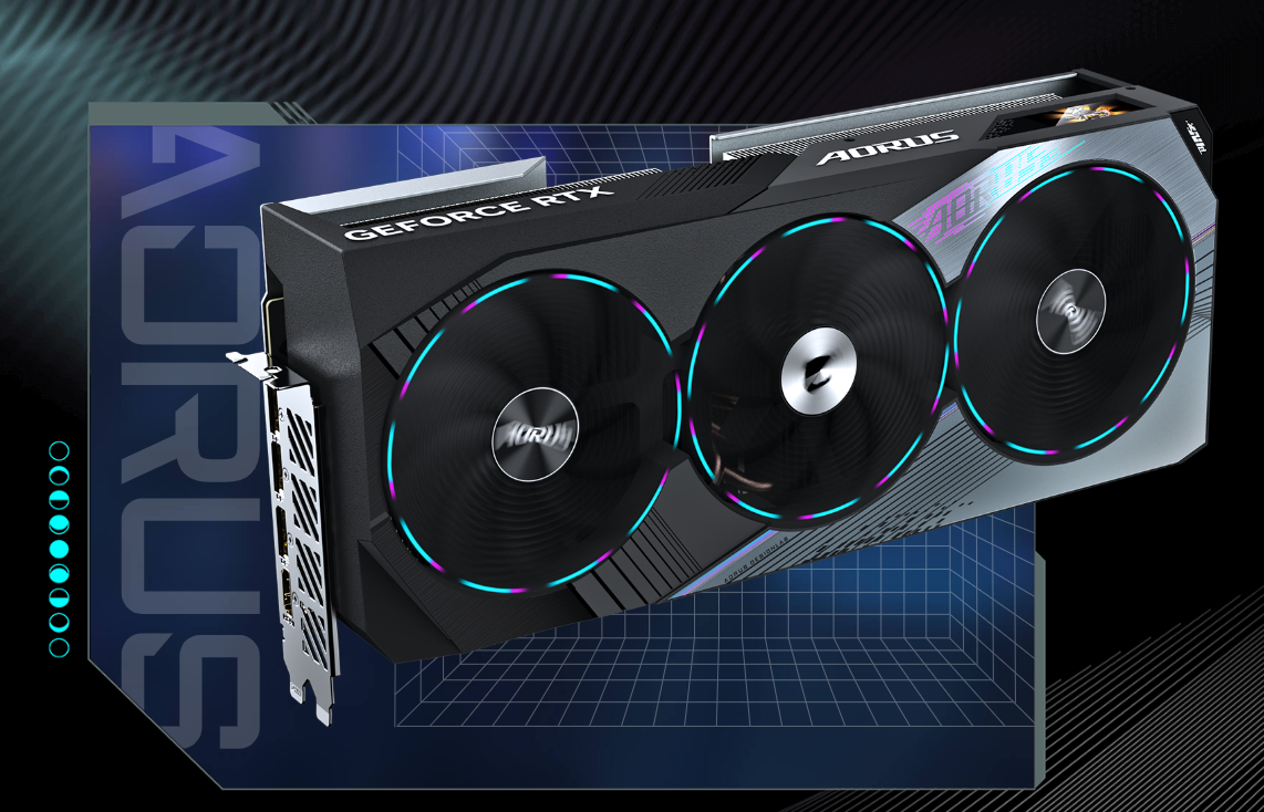 Gigabyte Aorus GeForce RTX 4070 Ti Master 12GB GDDR6X (GV