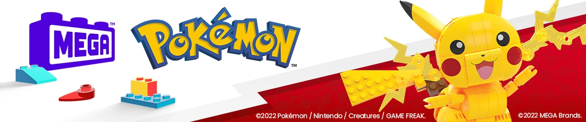 Blocos de Montar Pokémon Evolução Final de Eevee Mega Construx GFV85 Mattel  no Shoptime