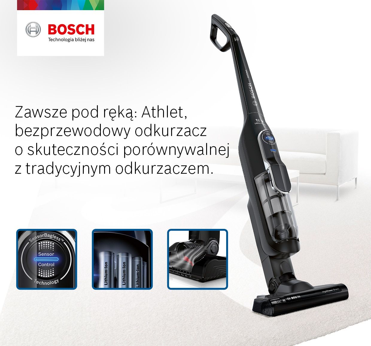 Nest Expressly Wish Bosch Athlet BCH6ATH18 - Opinie i ceny na Ceneo.pl