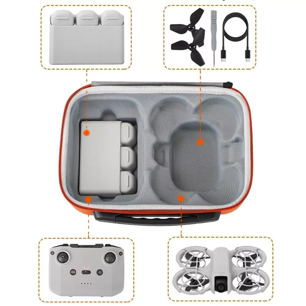 Etui Wodoodporna Walizka Case do Drona i Akcesoriów DJI Neo Fly