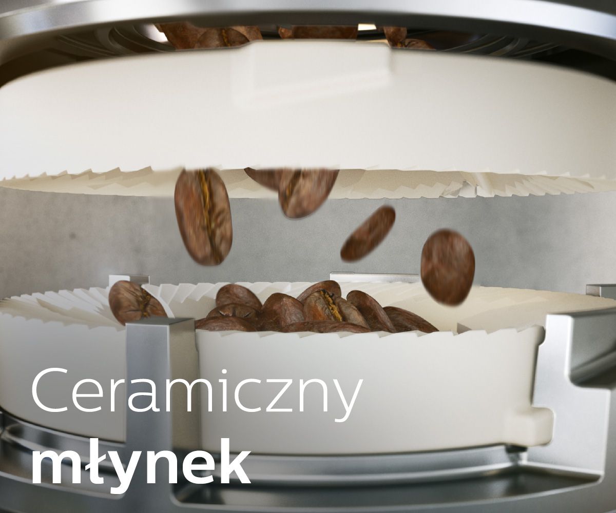 PHILIPS 3200 LatteGo Premium EP3241/50 czarny młynek