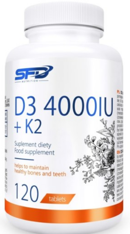 SFD D3 4000IU + K2 - 120 tabl.