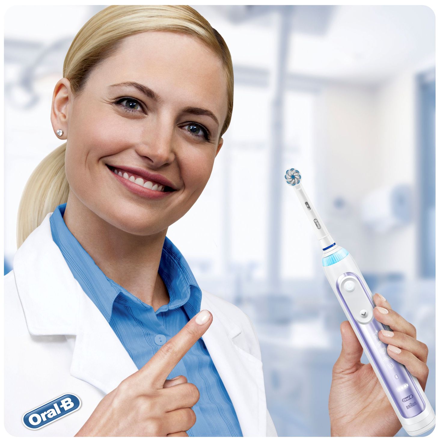 Cepillo de Dientes Eléctrico Oral-B Genius 10000N Orchid Purple - Outlet  Exclusivo