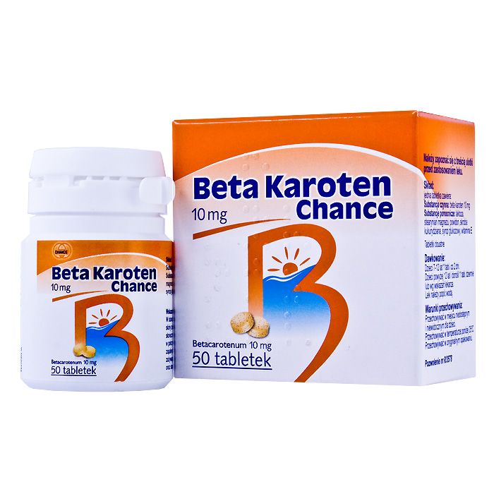 Chance Beta Karoten 10Mg 50 Tab Opinie i ceny na Ceneo.pl