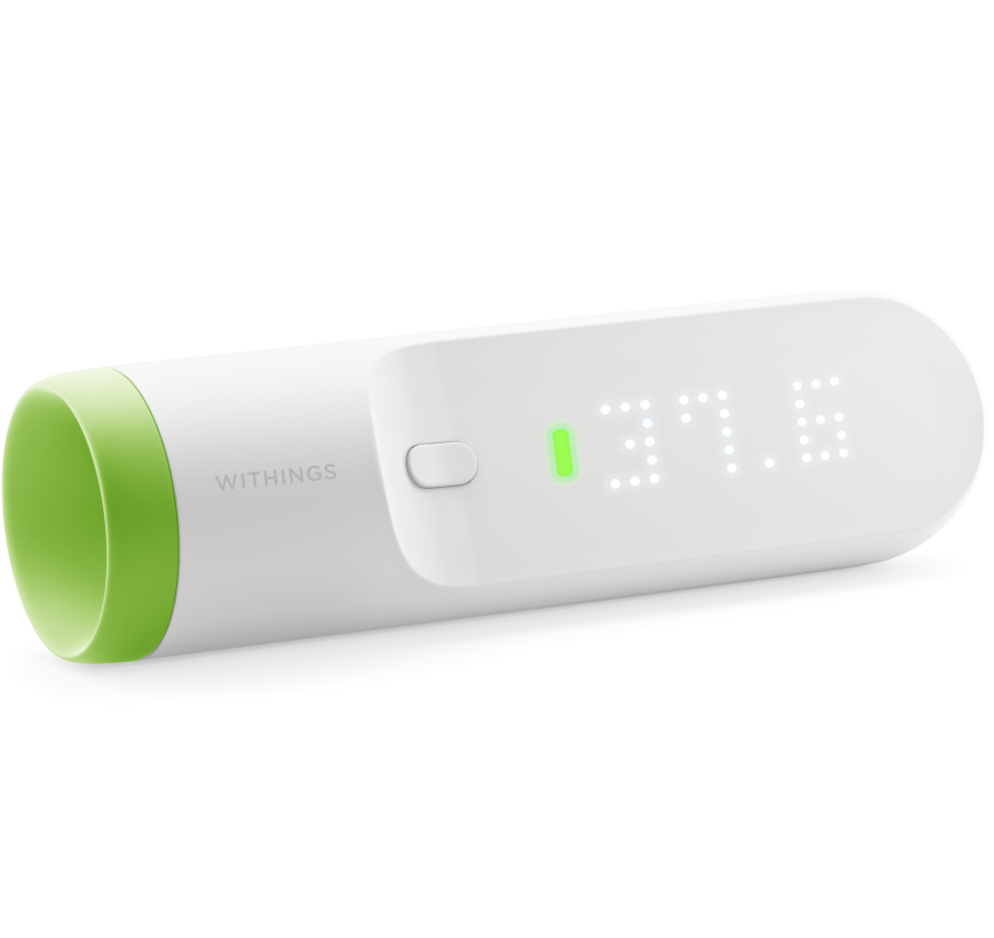 Withings - Thermomètre Temporal Connecté Wifi Bluetooth HotSpot Sensor  Withings - Blanc - Thermomètre connecté - Rue du Commerce