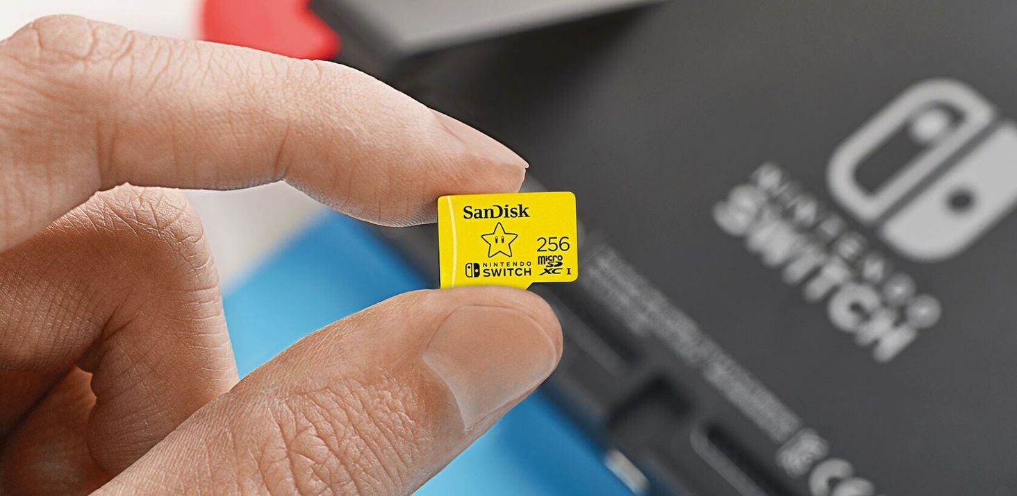 Ultra microSD Card with Adapter 64GB for Nintendo Switch