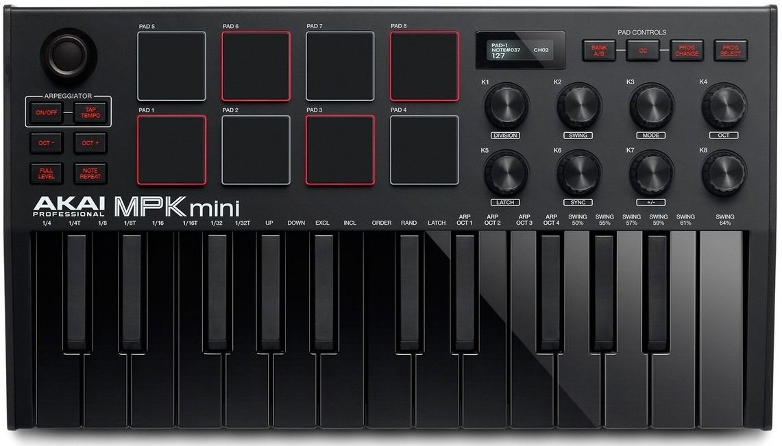 DJ機材 AKAI MPX16 Akai MPX16 | kontroler pad midi usb, sampler