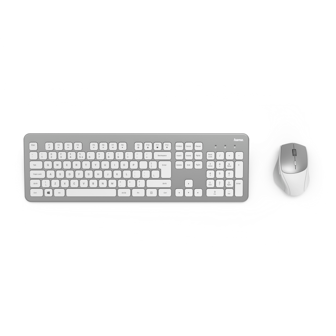 Hama KMW-700 biały srebrny