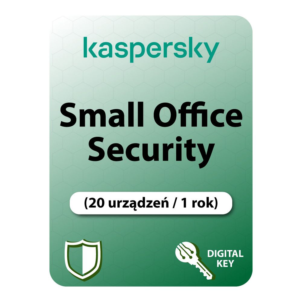 Kaspersky Small Office Security (20 narzędzie / 1 rok) (Cyfrowy klucz ...