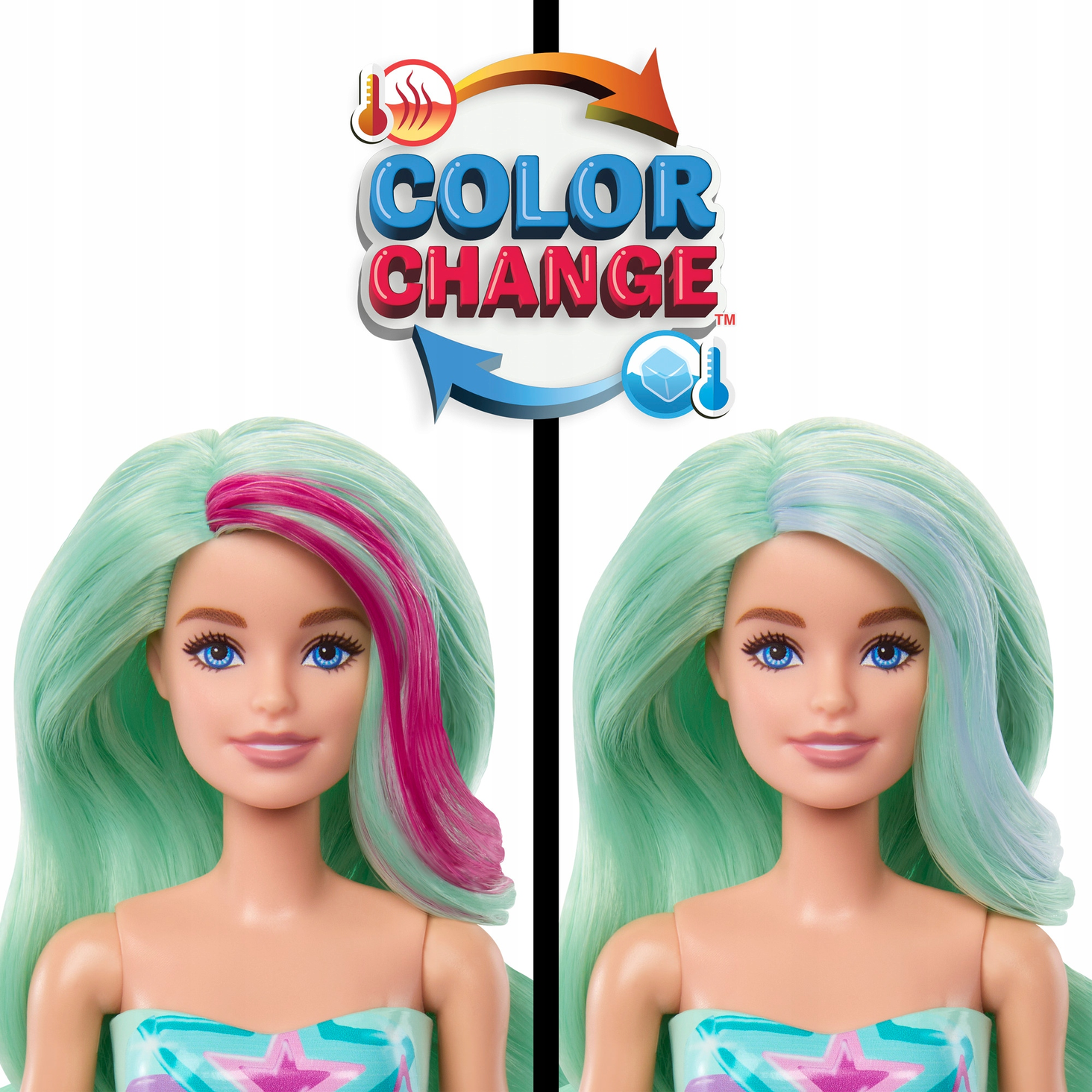 Barbie Color Reveal Morska syrenka Lalka 5