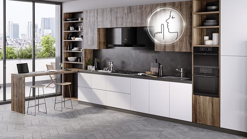 haier Gotowanie w ciszy dzięki bezgłośniemu silnikowi