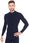 Brubeck Męska Termo Koszulka Extreme Wool Longsleeve Blue - zdjęcie 2