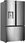 Lodówka Lodówka Hisense RF750N4ISF French Door Srebrna - zdjęcie 2