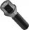 CARBONADO ŚRUBY CZARNE M14X1,5 DO FELG AUDI 80 STOŻEK 35MM 040156931 - zdjęcie 2