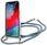 Guess Etui GUHCP12SCRTVSBL Apple iPhone 12 mini niebieski/blue hardcase Script Vintage - zdjęcie 3