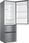 Lodówka Lodówka Haier HTR3619ENMN z zamrażalnikiem dolnym 190,5 cm Srebrna - zdjęcie 2