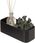 Tiger 2-Store Półka ścienna/Koszyk prysznicowy 25 cm Czarna (1500010746) - zdjęcie 4
