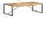 vidaXL Stolik Kawowy 140 X 70 40 Cm Surowe Drewno Mango 162750 - zdjęcie 5