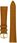 Jasnobrązowy pasek skórzany 19 mm HIRSCH Camelgrain 01009010-1-19 L - zdjęcie 3