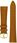 Jasnobrązowy pasek skórzany 13 mm  HIRSCH Camelgrain 01009110-1-14 M - zdjęcie 3