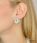 Diament Kolczyki Swarovski Element z perłami Swarovskiego KR05 - zdjęcie 2