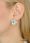 Diament Kolczyki Swarovski Element z perłami Swarovskiego KR05 - zdjęcie 3