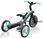 Globber Rowerek 4W1 Trójkołowy Biegowy Wózek Explorer Trike Mint - zdjęcie 9