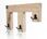 Emra Wood Design Wdc-24 Wieszak Ścienny Drewniany Lite Dąb Olcha Od 50 Do 120cm - zdjęcie 3