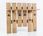 Emra Wood Design Wdc-4 Wieszak Ścienny Drewniany Lite Dąb Olcha Od 80 Do 120cm - zdjęcie 4