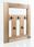 Emra Wood Design Wdc-12 Wieszak Ścienny Drewniany Lite Dąb Olcha Od 50cm Do 70cm - zdjęcie 3