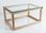 Emra Wood Design Skd-8 Naturalny Stolik Kawowy Drewno Lite , Szyba Hartowana - zdjęcie 4