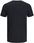 Jack&Jones T Shirt Corp Logo 12151955 Czarny Slim Fit - zdjęcie 5