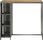 vidaXL Stolik Barowy Z Półką Szary 120X60X110Cm Polirattan 313479 - zdjęcie 2