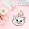 Powerbank Disney Marie 001 2200mAh Brelok Różowy (DPBMARIE003) - zdjęcie 7