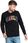 Męska Bluza Wrangler Logo Sweat Black W6B6Hy100 - zdjęcie 4