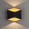 Kinkiet Lampa Loft Triangles Led 8142 Nowodvorski Metalowa Oprawa Geometryczna Led 10W 3000K Elewacyjna Ip54 Czarna - zdjęcie 2