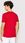 Alpha Industries T Shirt Reflective 178501 Czerwony Regular Fit - zdjęcie 4