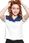WRANGLER CUT N SEW V TEE OFF WHITE W7P0GH737 - zdjęcie 4