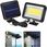 Halogen Lampa Solarna 100 Led Czujnik Ruchu i Zmierzchu Panel Solarny Solar Naświetlacz - zdjęcie 3