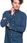LEE BUTTON DOWN WASHED BLUE L880RMLR - zdjęcie 5