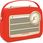Radio TechniSat TRANSITA 130 czerwony (78-3006-00) - zdjęcie 3