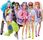 Lalka Barbie Extra Moda Lalka Tunika w gwiazdki/Brązowe kucyki (GRN27/GXF10) - zdjęcie 3